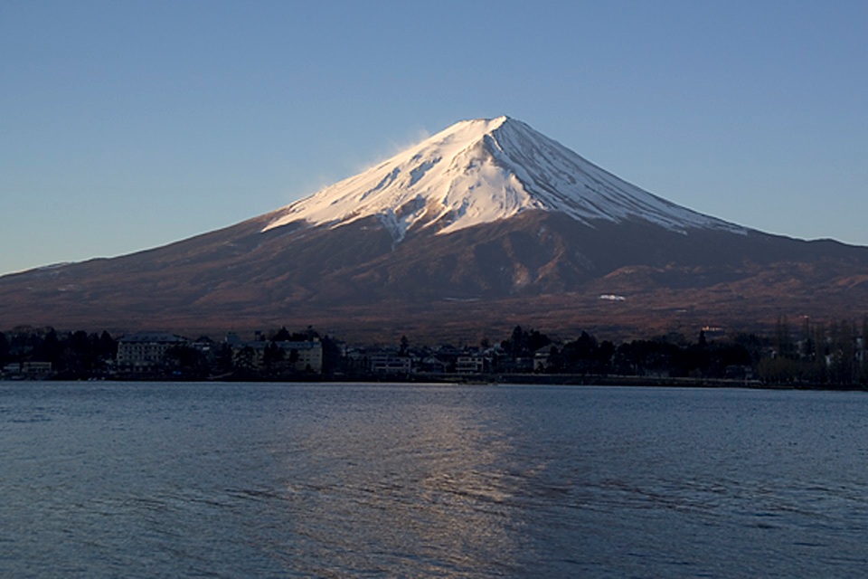 Il Monte Fuji.